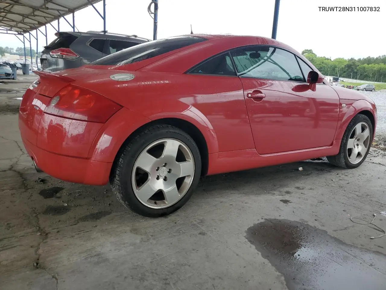2001 Audi Tt Quattro VIN: TRUWT28N311007832 Lot: 60604895