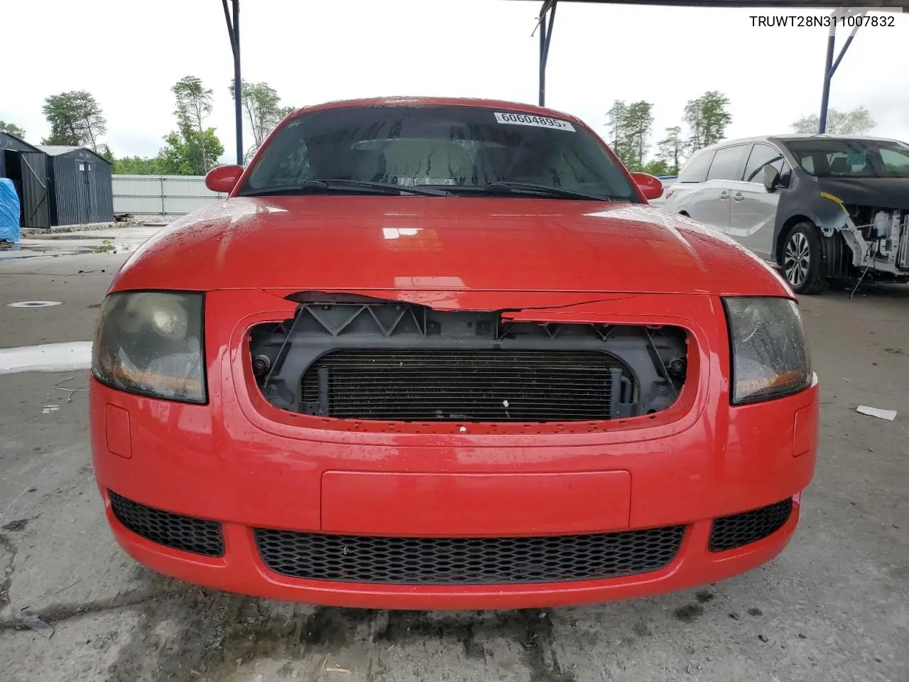 2001 Audi Tt Quattro VIN: TRUWT28N311007832 Lot: 60604895