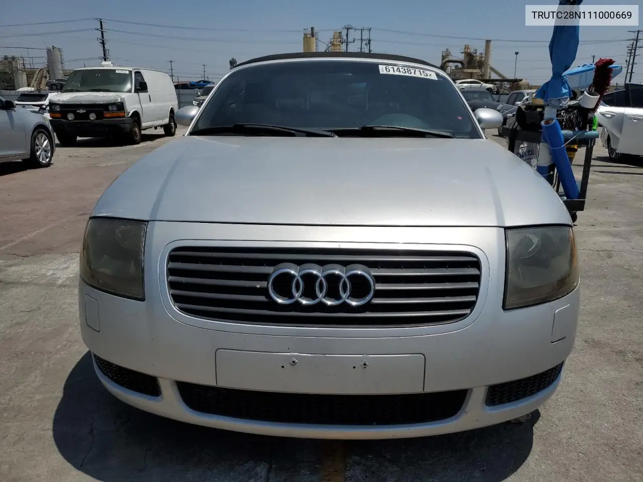 2001 Audi Tt VIN: TRUTC28N111000669 Lot: 61438715