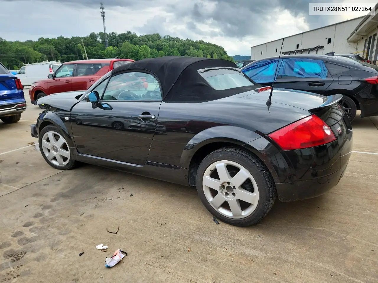2001 Audi Tt VIN: TRUTX28N511027264 Lot: 61526765