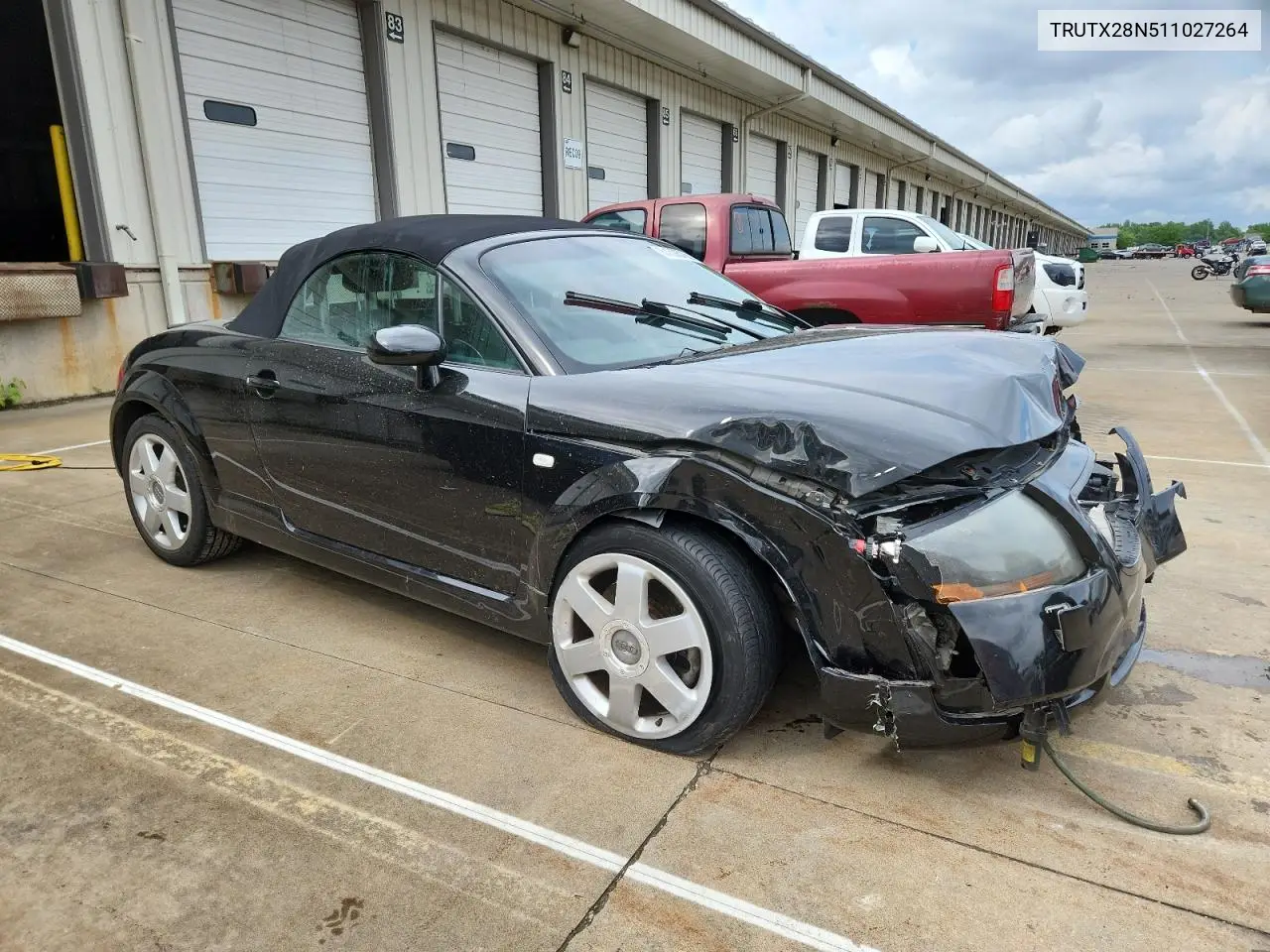 2001 Audi Tt VIN: TRUTX28N511027264 Lot: 61526765