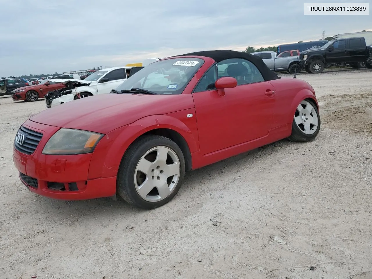2001 Audi Tt Quattro VIN: TRUUT28NX11023839 Lot: 70047144