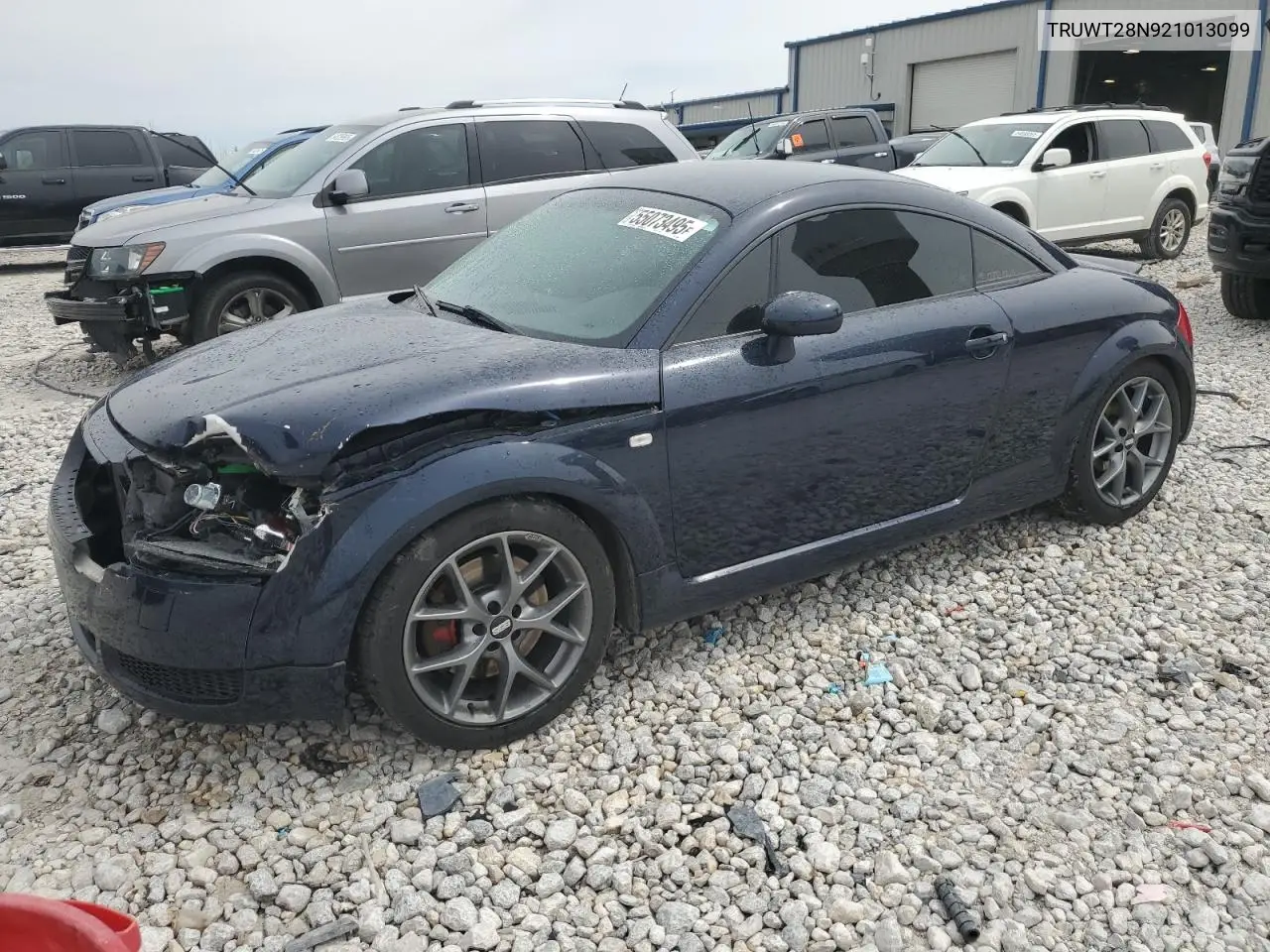 2002 Audi Tt Quattro VIN: TRUWT28N921013099 Lot: 55073495