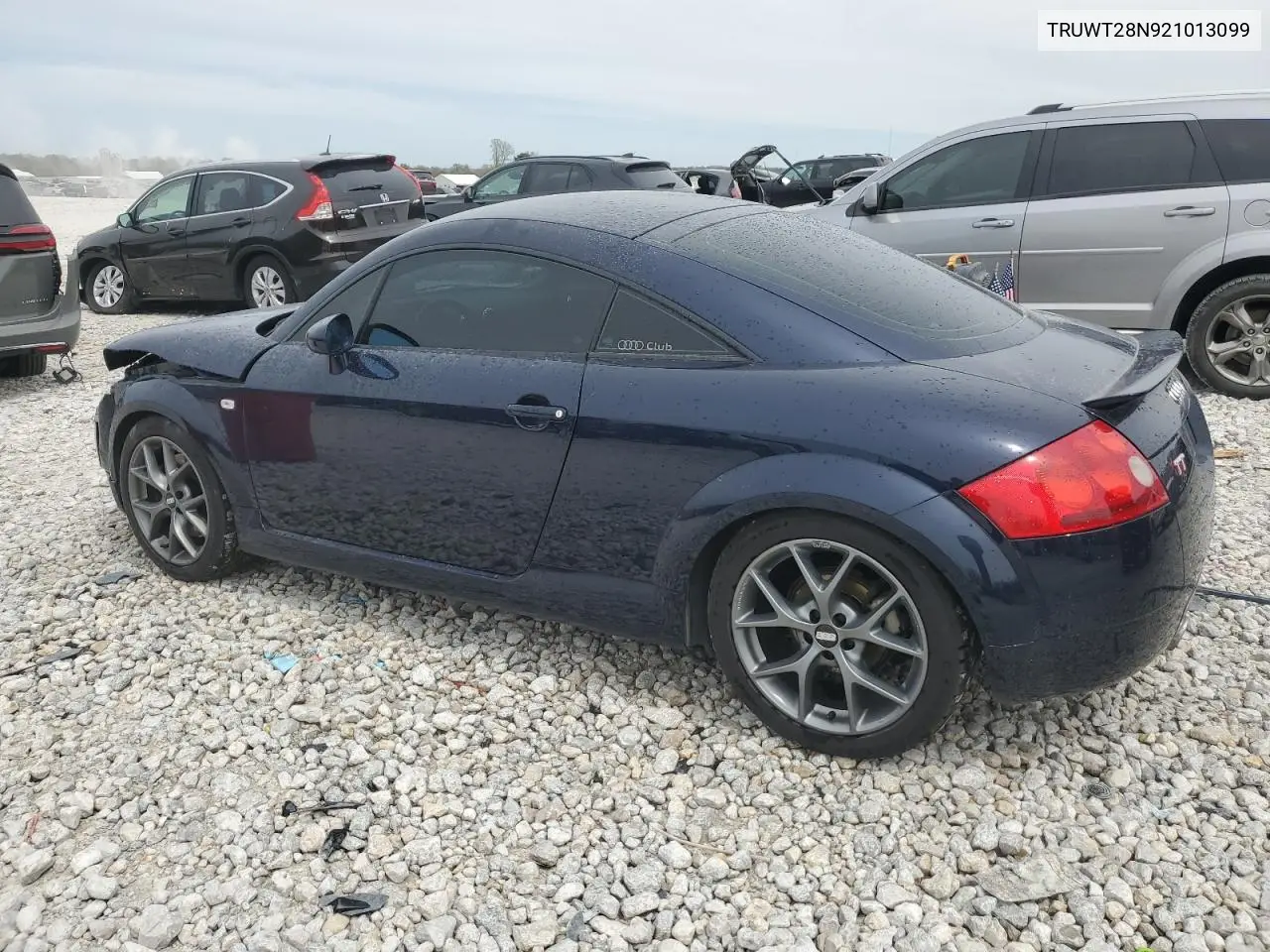 2002 Audi Tt Quattro VIN: TRUWT28N921013099 Lot: 55073495