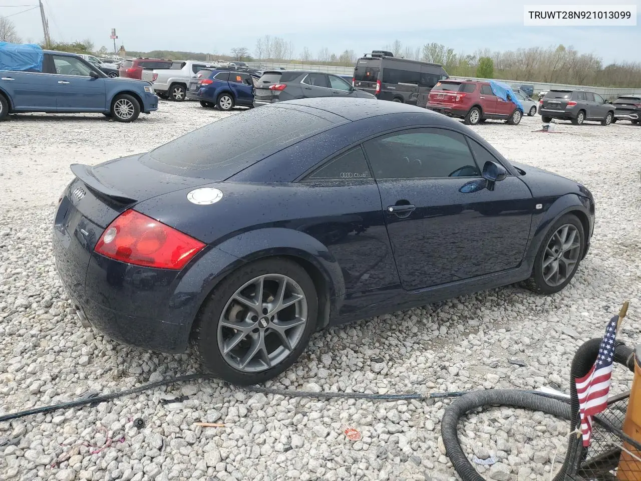 2002 Audi Tt Quattro VIN: TRUWT28N921013099 Lot: 55073495