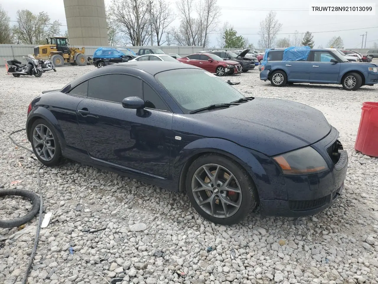 2002 Audi Tt Quattro VIN: TRUWT28N921013099 Lot: 55073495