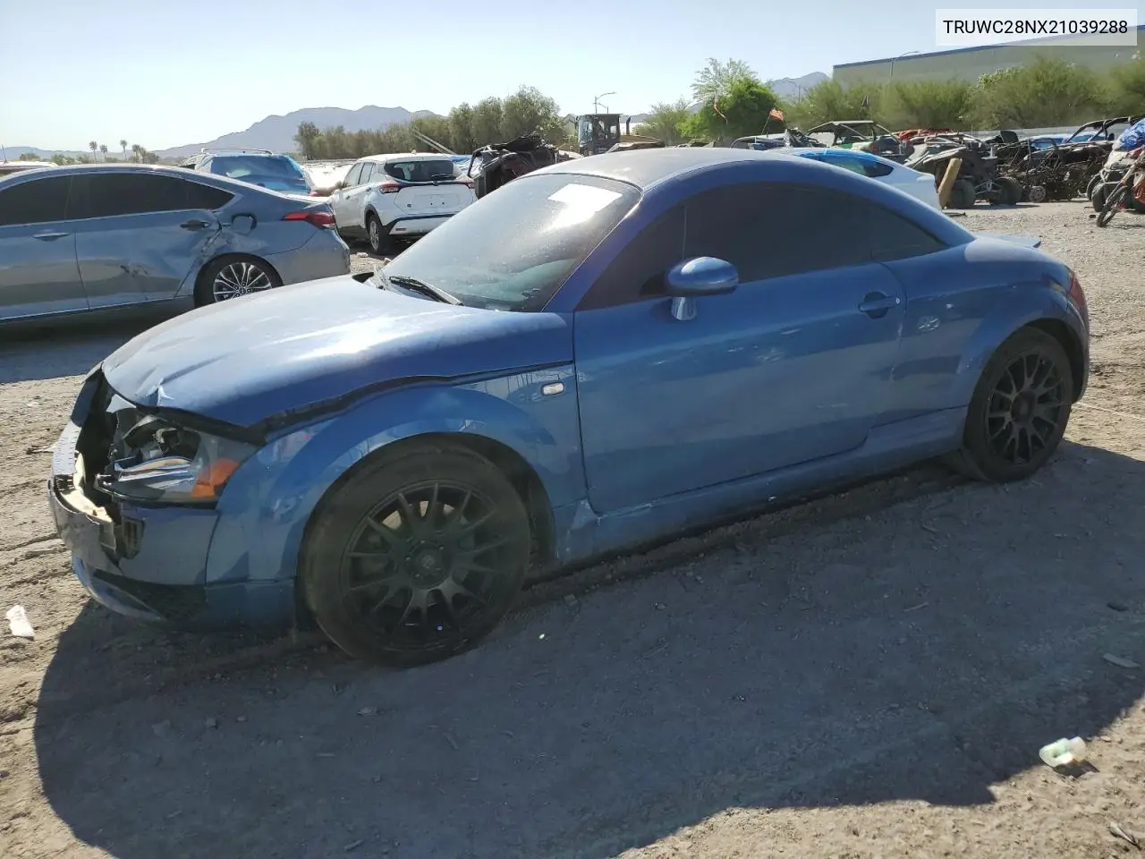 2002 Audi Tt Quattro VIN: TRUWC28NX21039288 Lot: 55531445