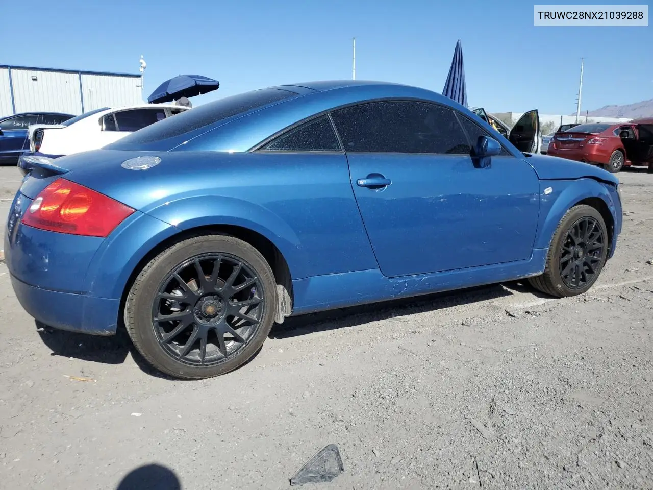 2002 Audi Tt Quattro VIN: TRUWC28NX21039288 Lot: 55531445