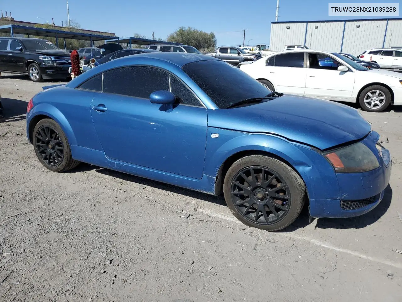 2002 Audi Tt Quattro VIN: TRUWC28NX21039288 Lot: 55531445