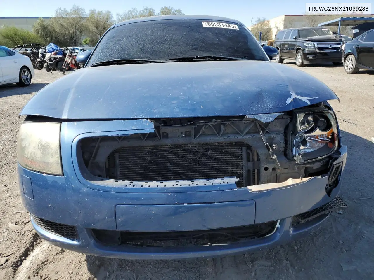 2002 Audi Tt Quattro VIN: TRUWC28NX21039288 Lot: 55531445