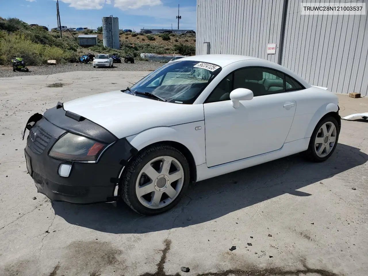 2002 Audi Tt Quattro VIN: TRUWC28N121003537 Lot: 56224125