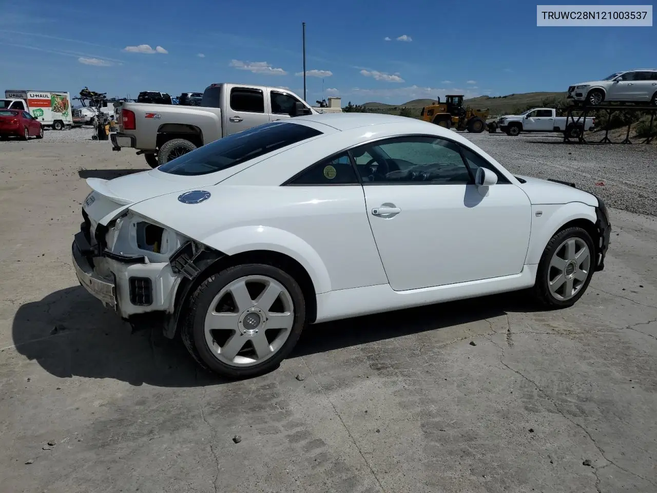2002 Audi Tt Quattro VIN: TRUWC28N121003537 Lot: 56224125