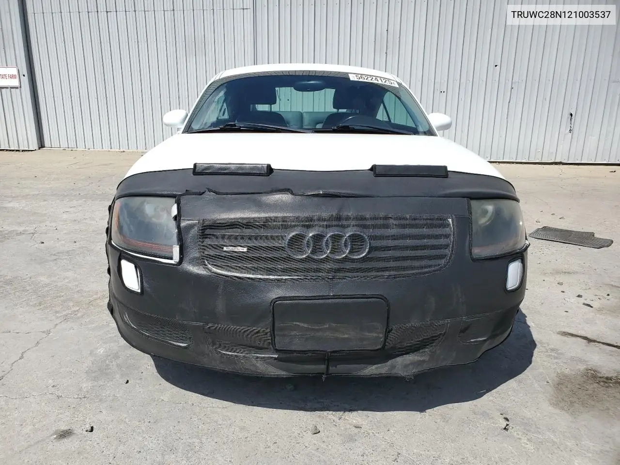 2002 Audi Tt Quattro VIN: TRUWC28N121003537 Lot: 56224125