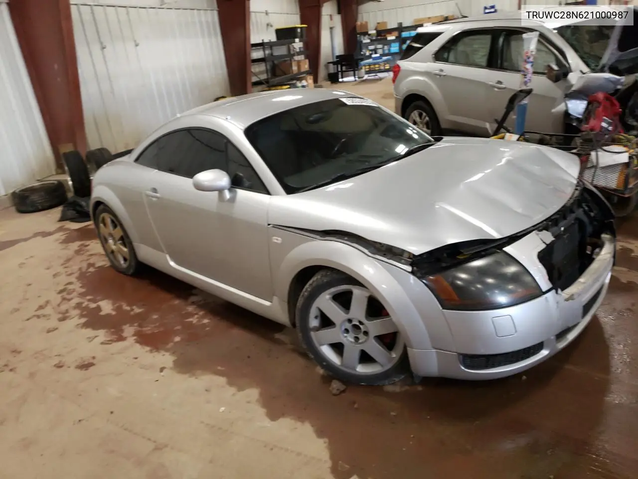 2002 Audi Tt Quattro VIN: TRUWC28N621000987 Lot: 58534055