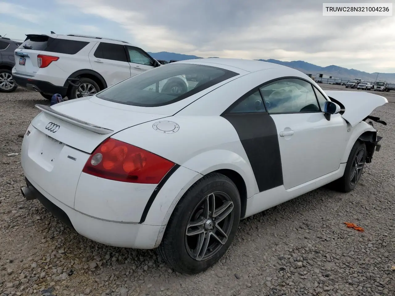 2002 Audi Tt Quattro VIN: TRUWC28N321004236 Lot: 61593665