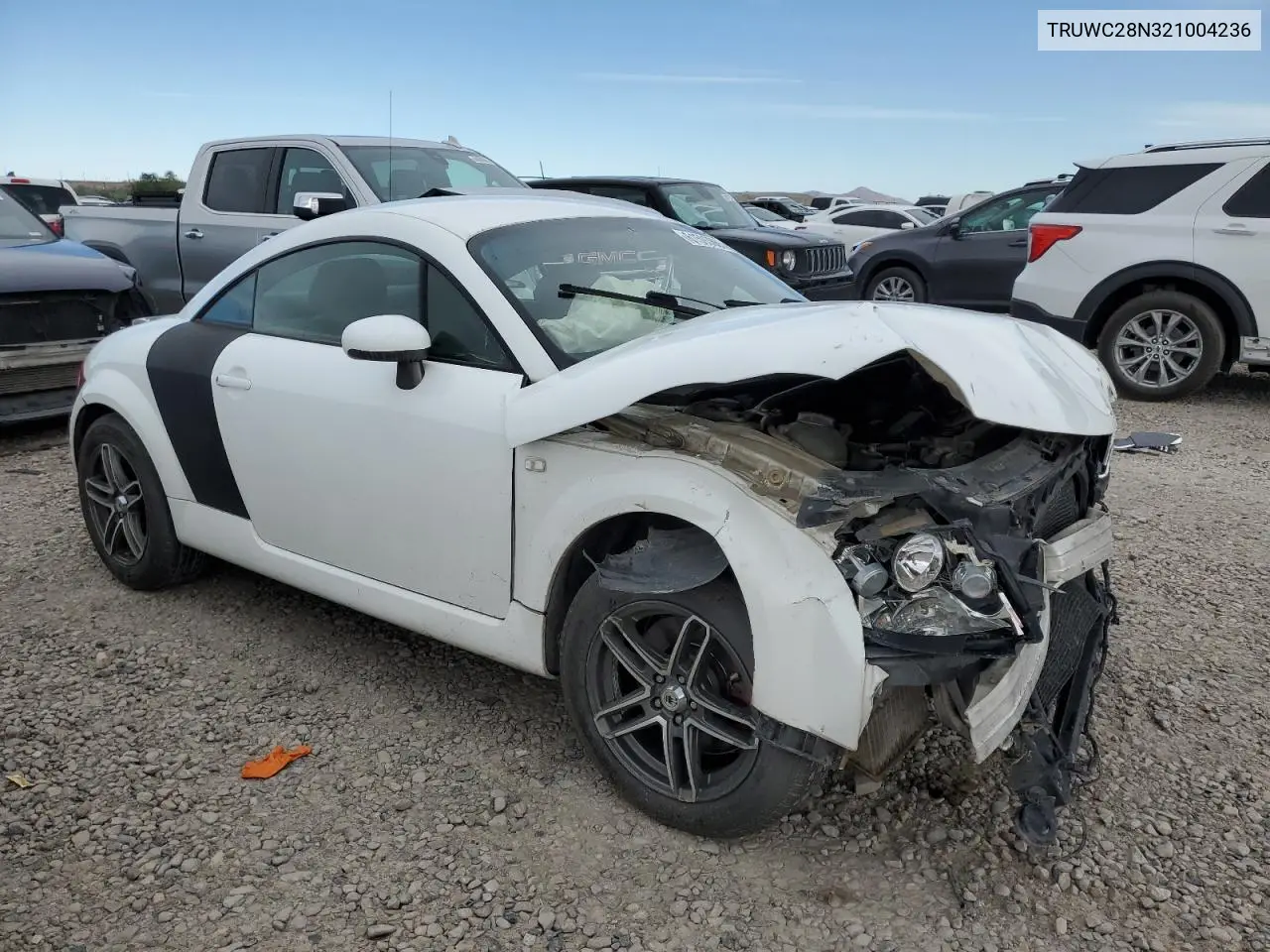 2002 Audi Tt Quattro VIN: TRUWC28N321004236 Lot: 61593665