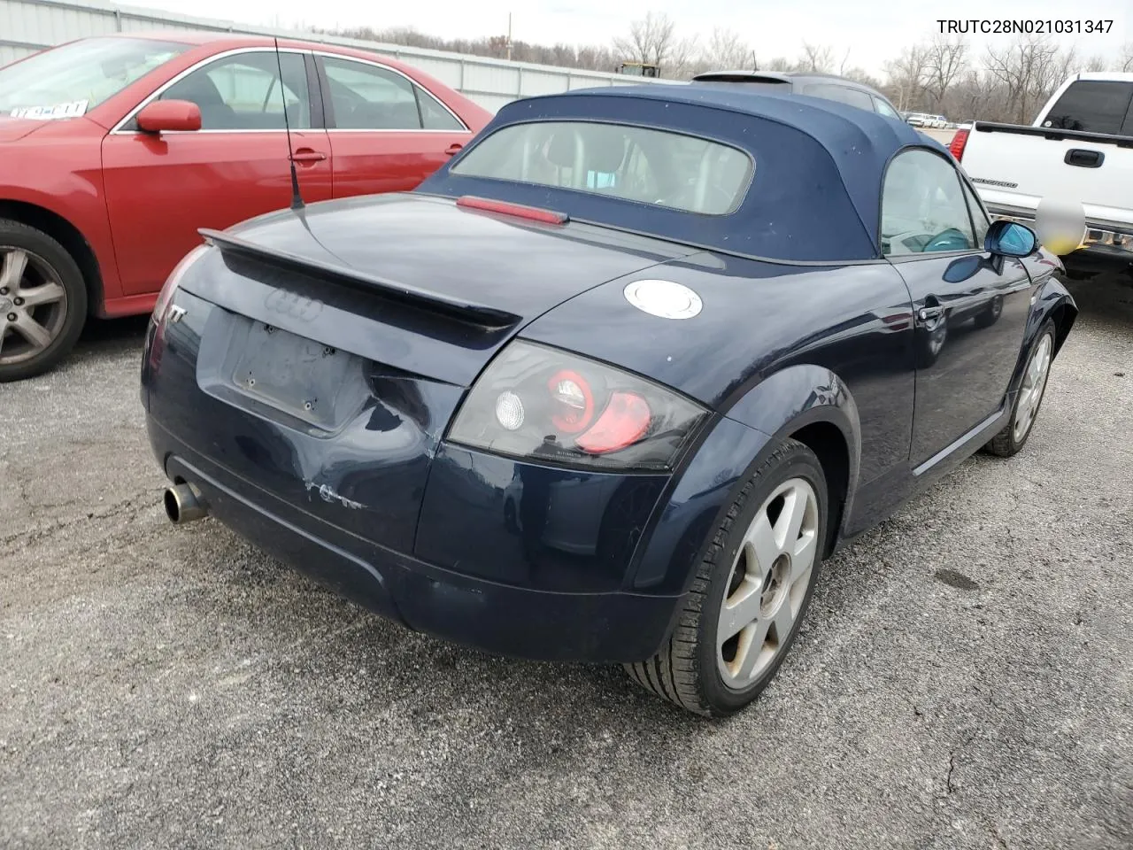 2002 Audi Tt VIN: TRUTC28N021031347 Lot: 79855633