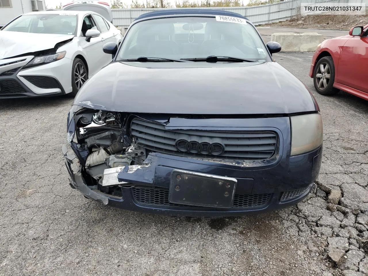 2002 Audi Tt VIN: TRUTC28N021031347 Lot: 79855633