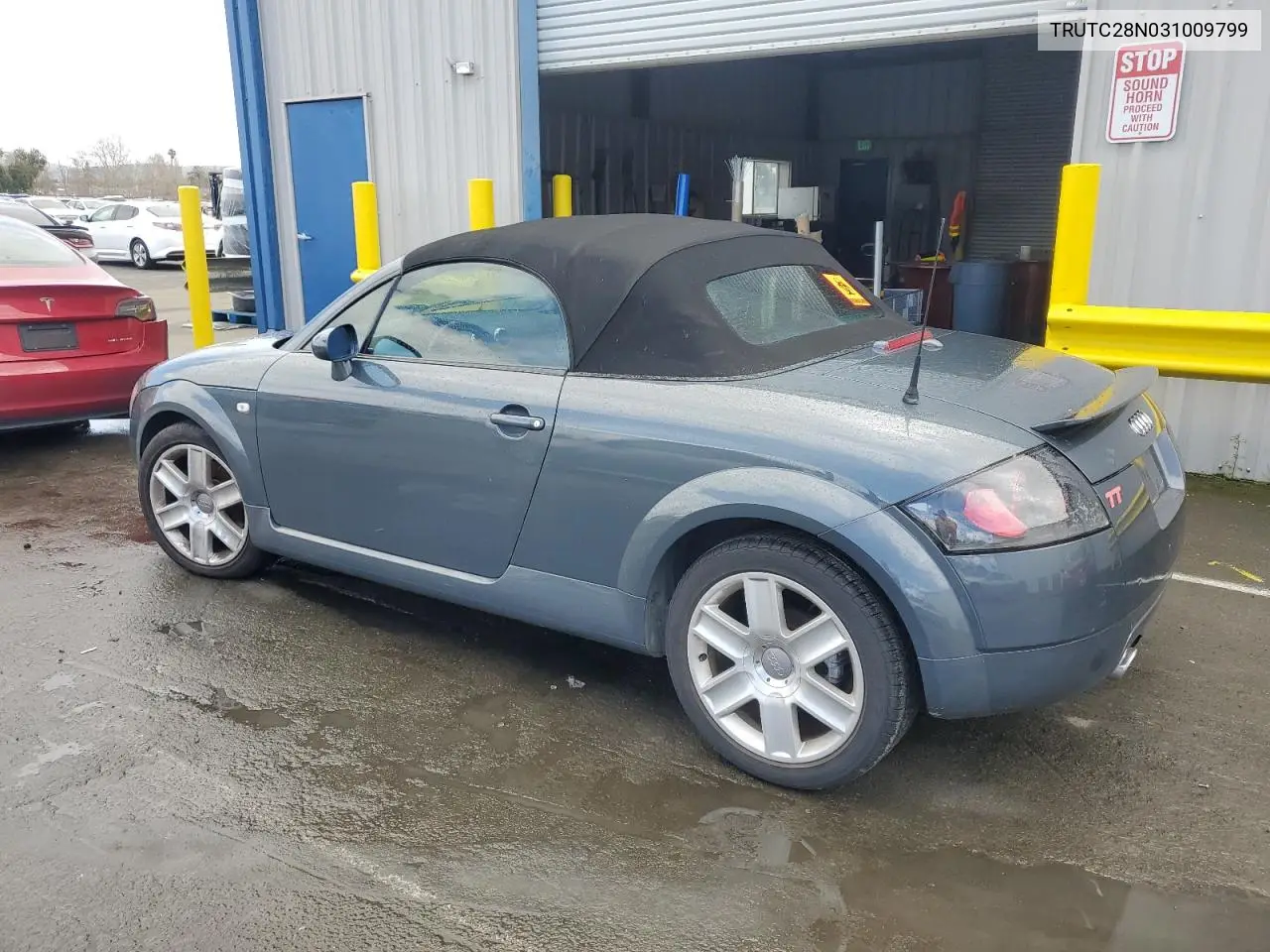 2003 Audi Tt VIN: TRUTC28N031009799 Lot: 46029925