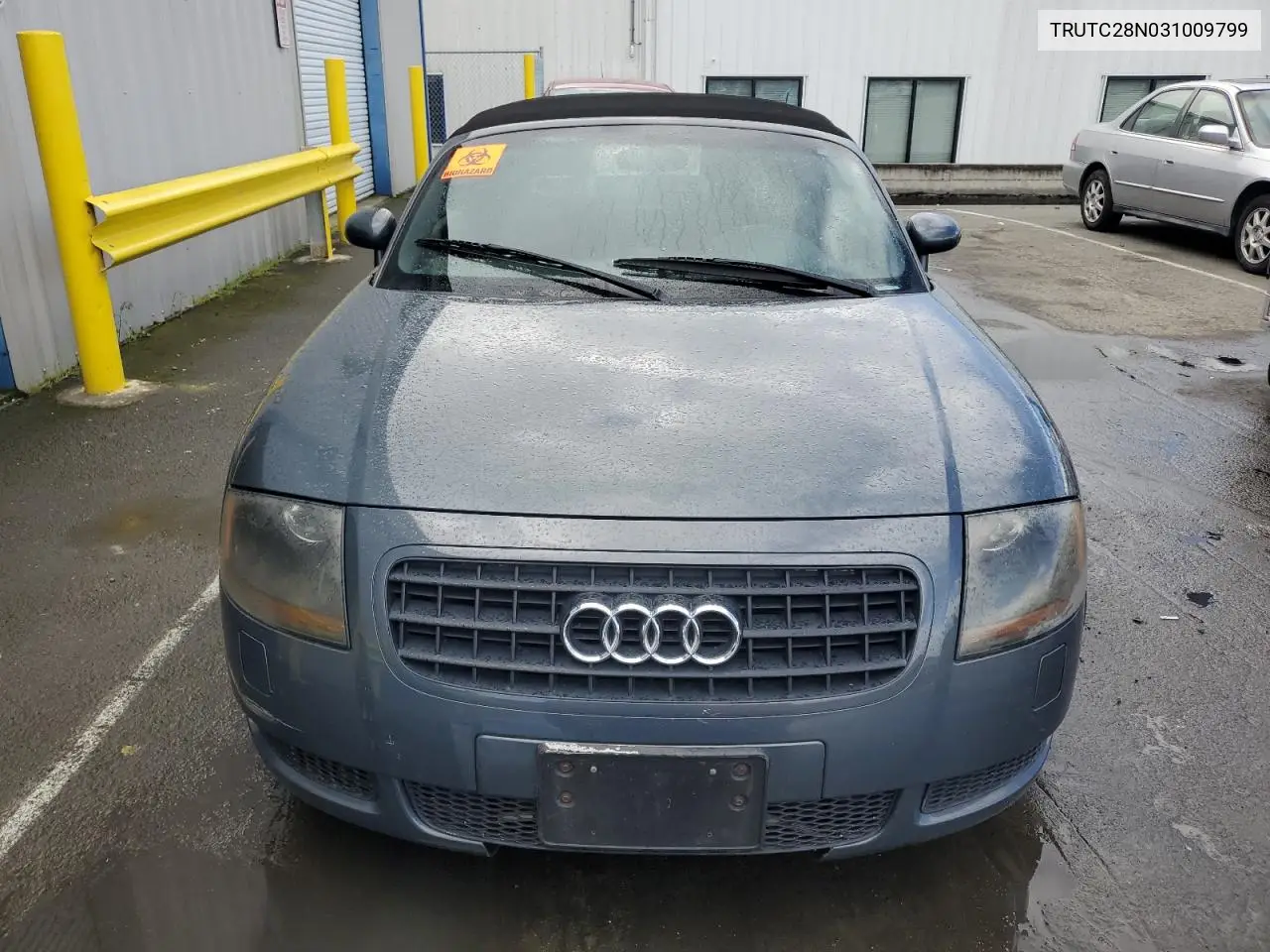 2003 Audi Tt VIN: TRUTC28N031009799 Lot: 46029925