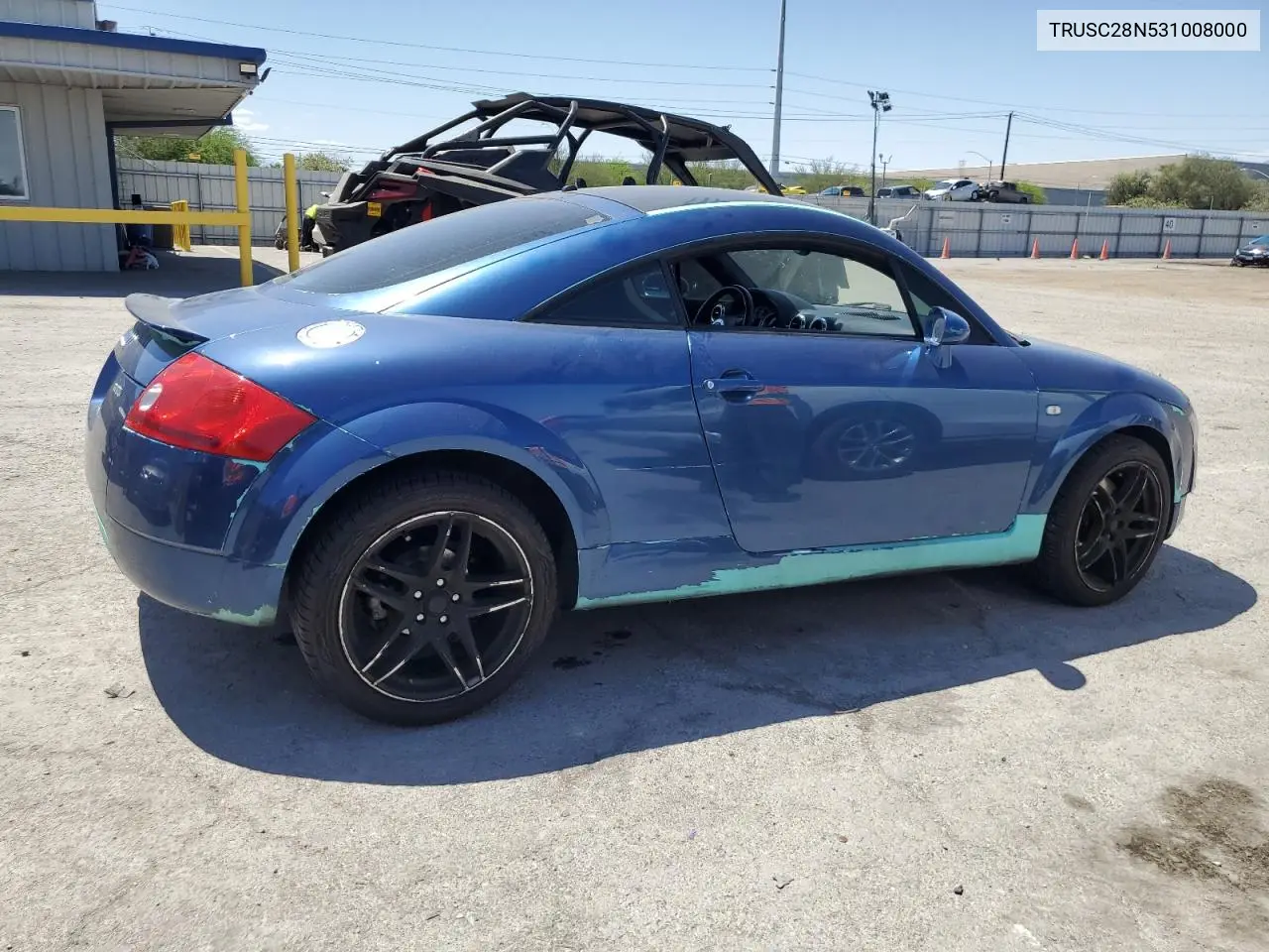 2003 Audi Tt VIN: TRUSC28N531008000 Lot: 59189035