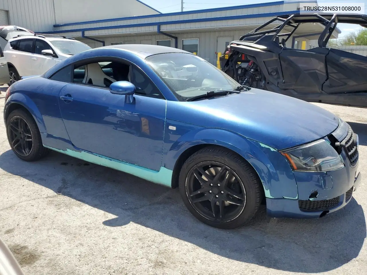 2003 Audi Tt VIN: TRUSC28N531008000 Lot: 59189035