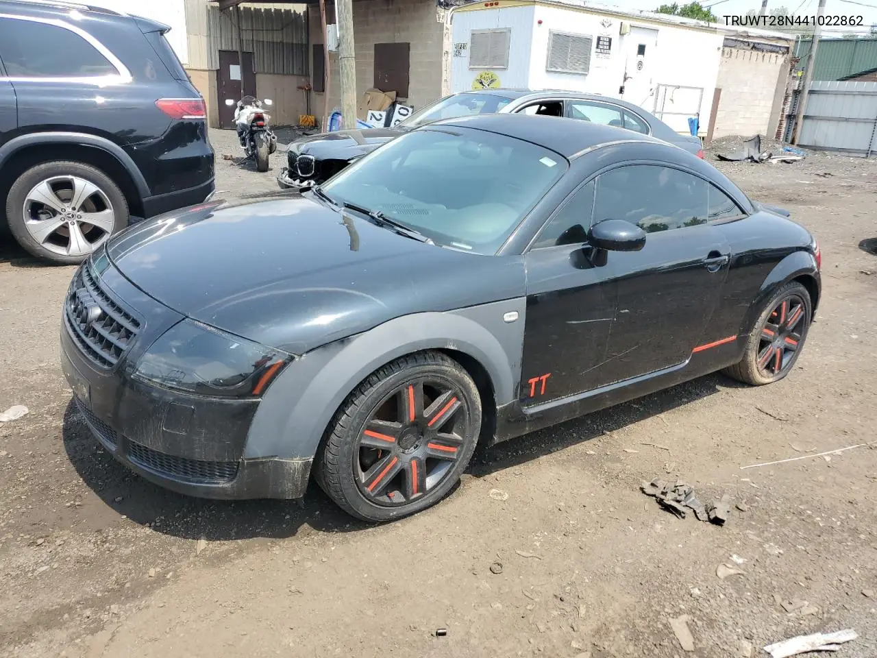 2004 Audi Tt Quattro VIN: TRUWT28N441022862 Lot: 60462085