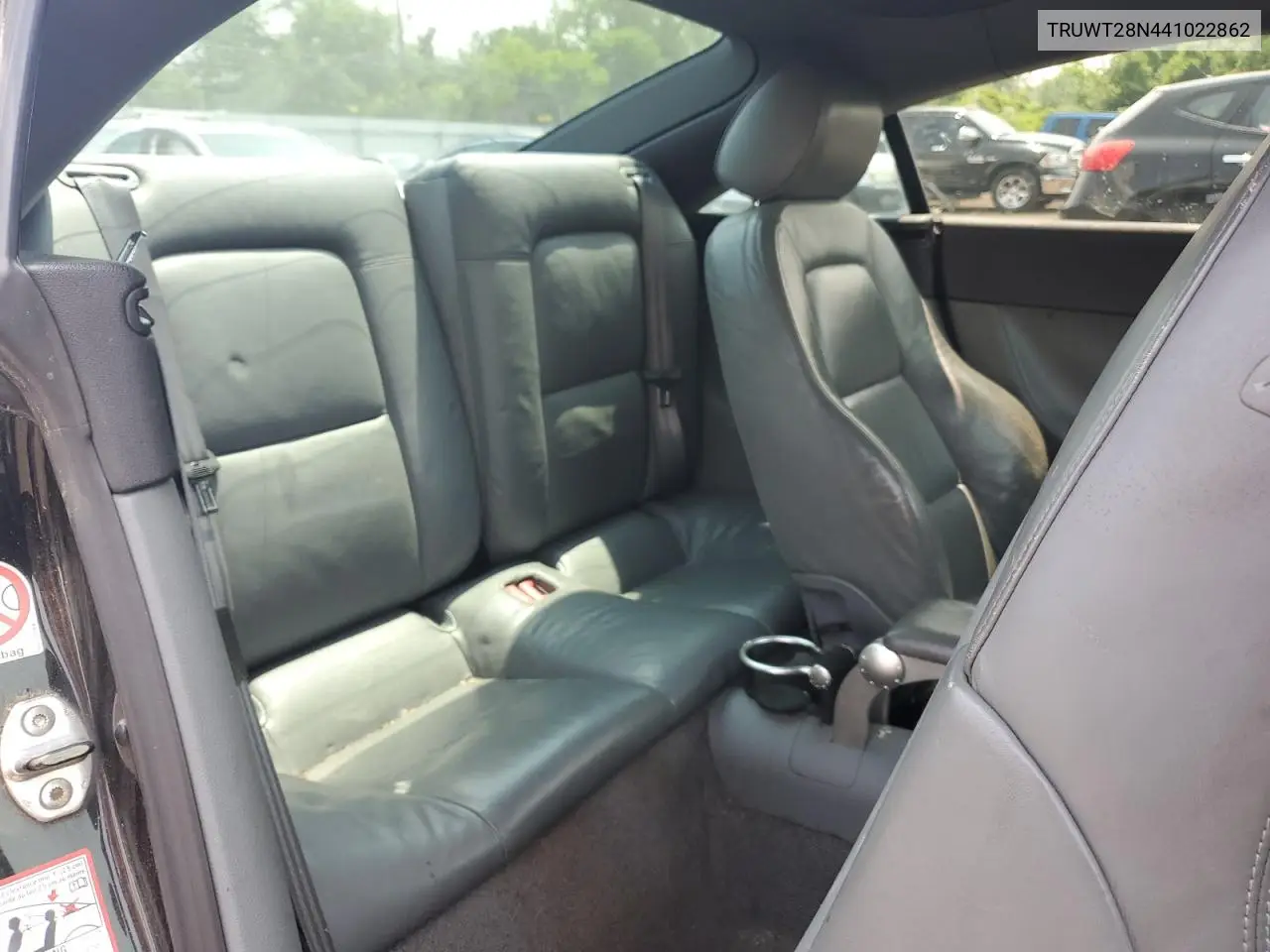 2004 Audi Tt Quattro VIN: TRUWT28N441022862 Lot: 60462085