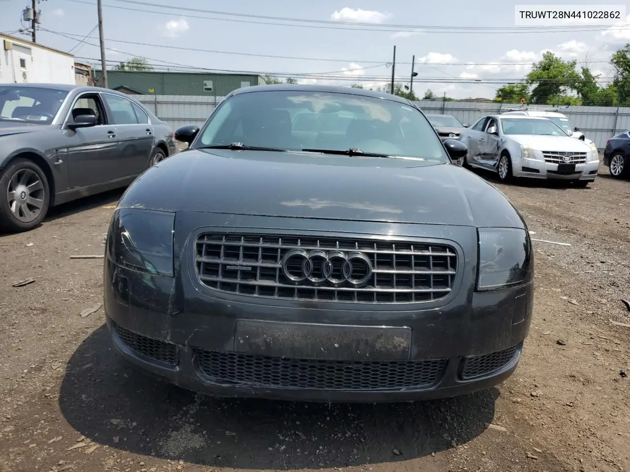 2004 Audi Tt Quattro VIN: TRUWT28N441022862 Lot: 60462085