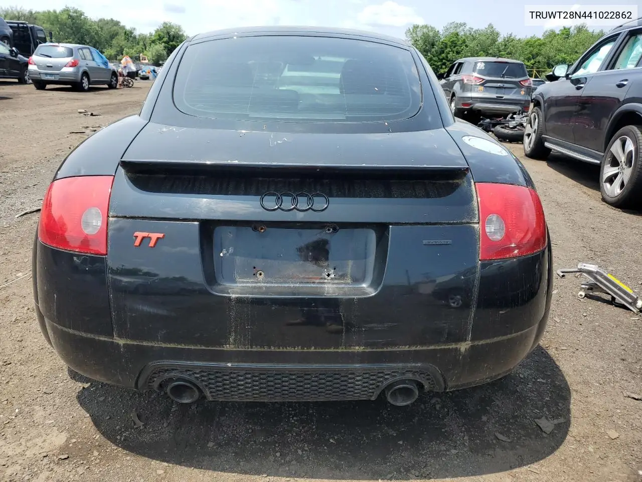 2004 Audi Tt Quattro VIN: TRUWT28N441022862 Lot: 60462085