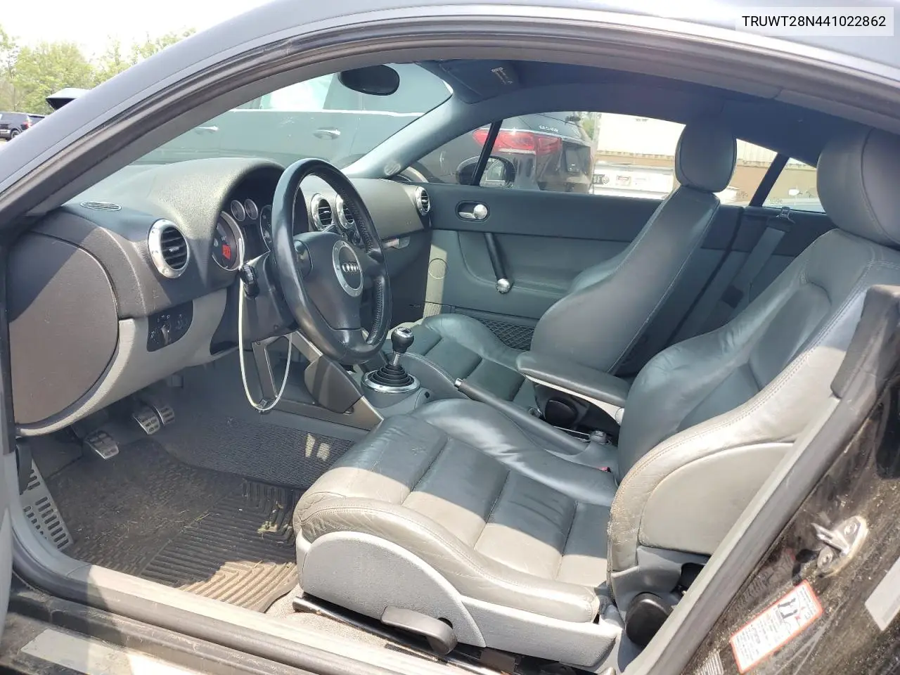 2004 Audi Tt Quattro VIN: TRUWT28N441022862 Lot: 60462085