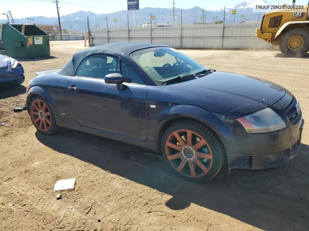 2005 Audi Tt 3.2 VIN: TRUUF28N351006233 Lot: 47202195