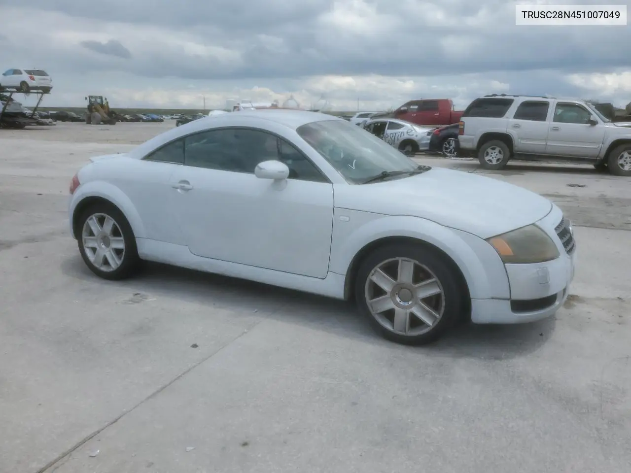 2005 Audi Tt VIN: TRUSC28N451007049 Lot: 56749985
