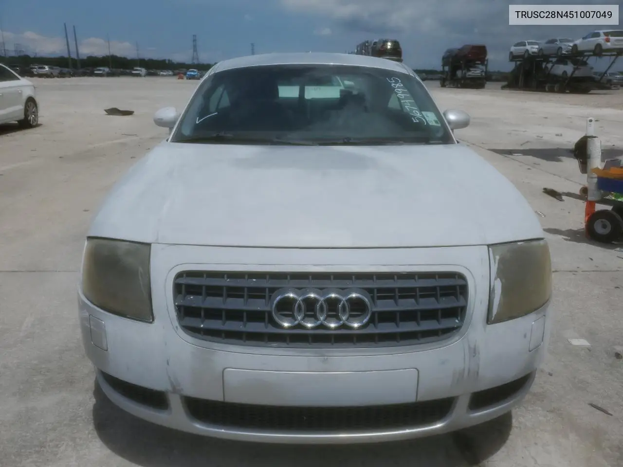 2005 Audi Tt VIN: TRUSC28N451007049 Lot: 56749985