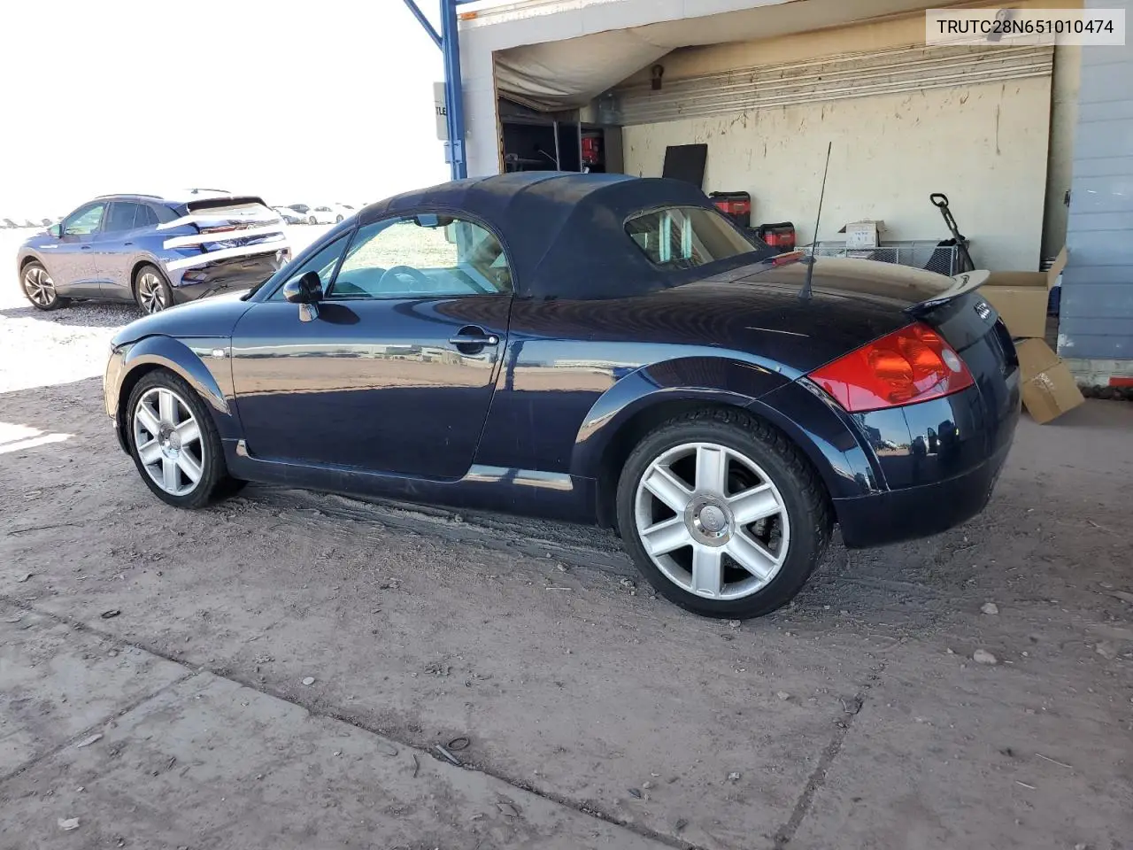 2005 Audi Tt VIN: TRUTC28N651010474 Lot: 60269635