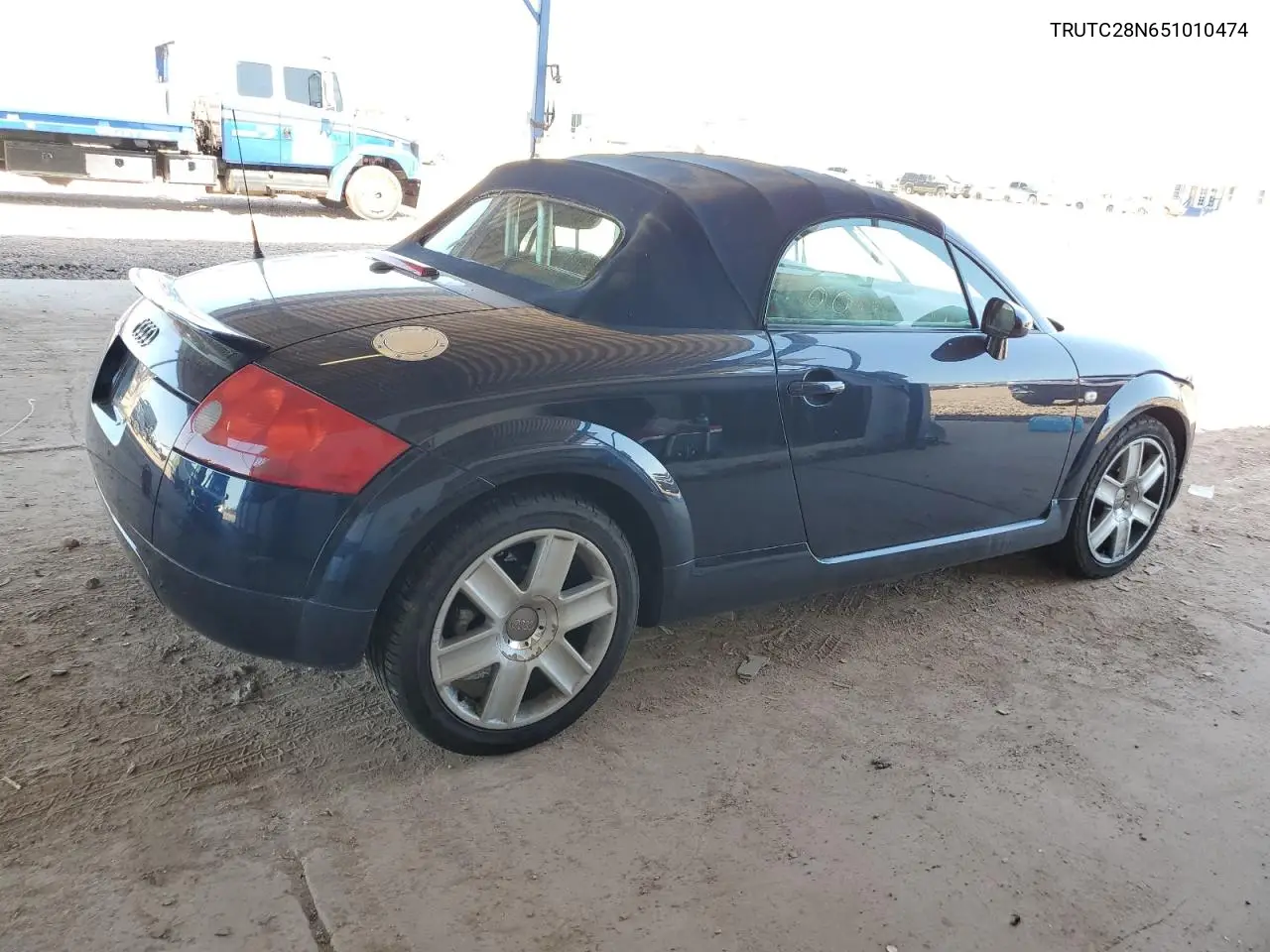 2005 Audi Tt VIN: TRUTC28N651010474 Lot: 60269635