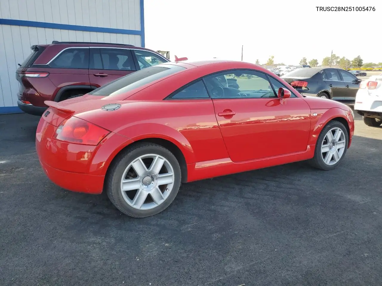 2005 Audi Tt VIN: TRUSC28N251005476 Lot: 63524565