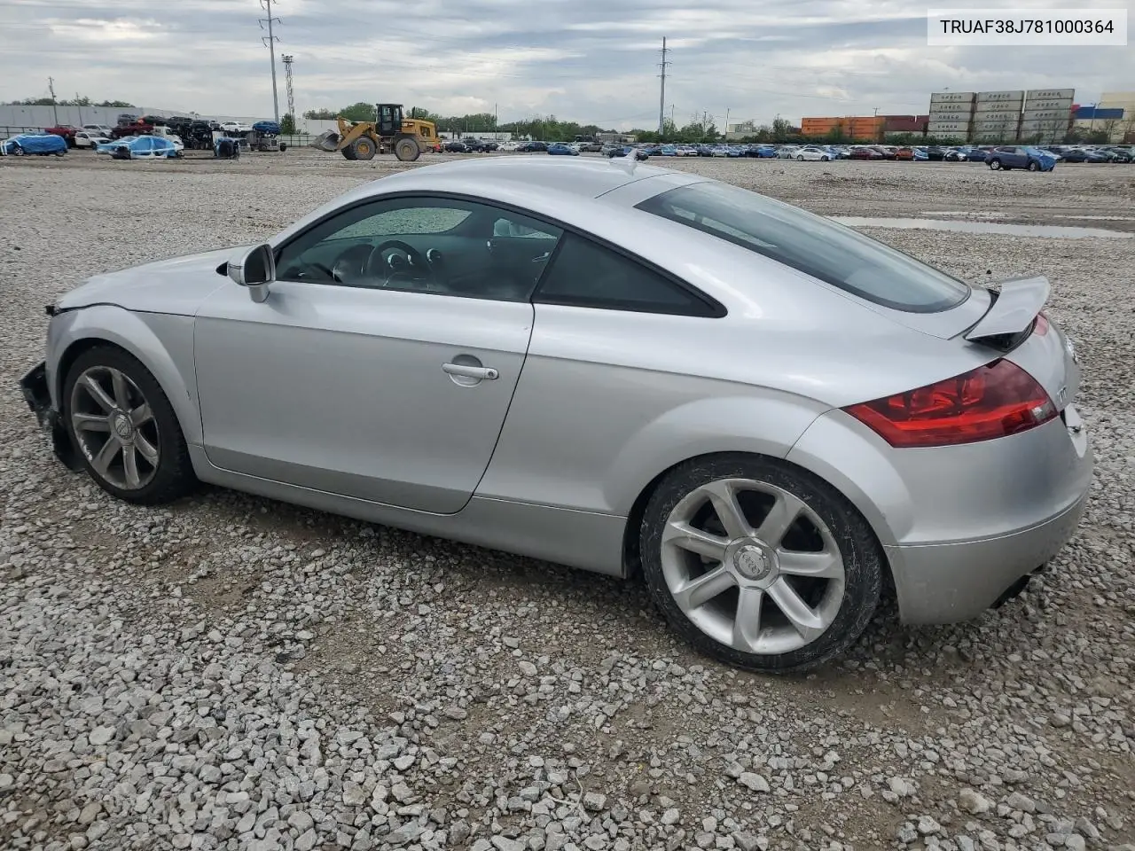 2008 Audi Tt 2.0T VIN: TRUAF38J781000364 Lot: 55814795