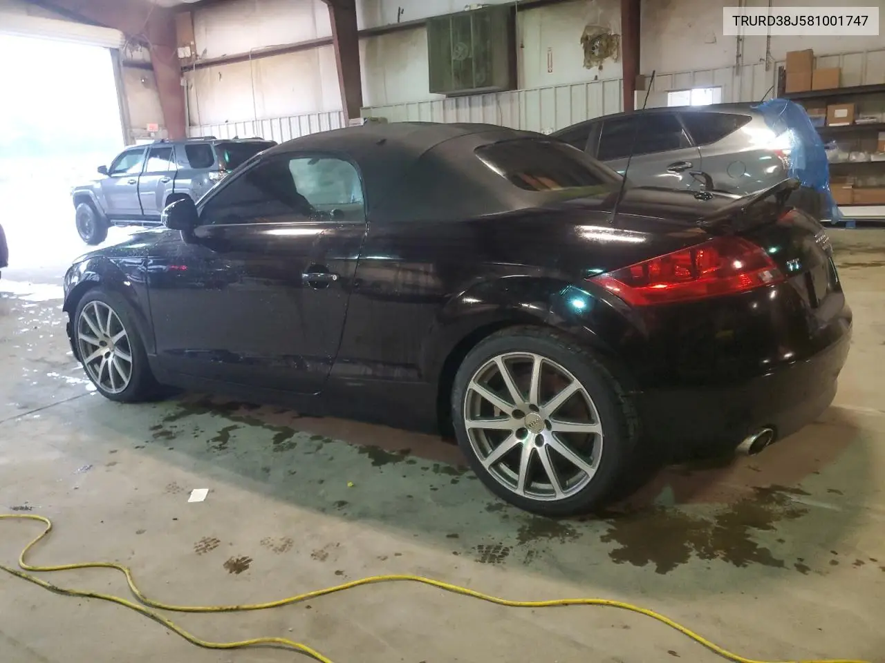 2008 Audi Tt 3.2 Quattro VIN: TRURD38J581001747 Lot: 58457995