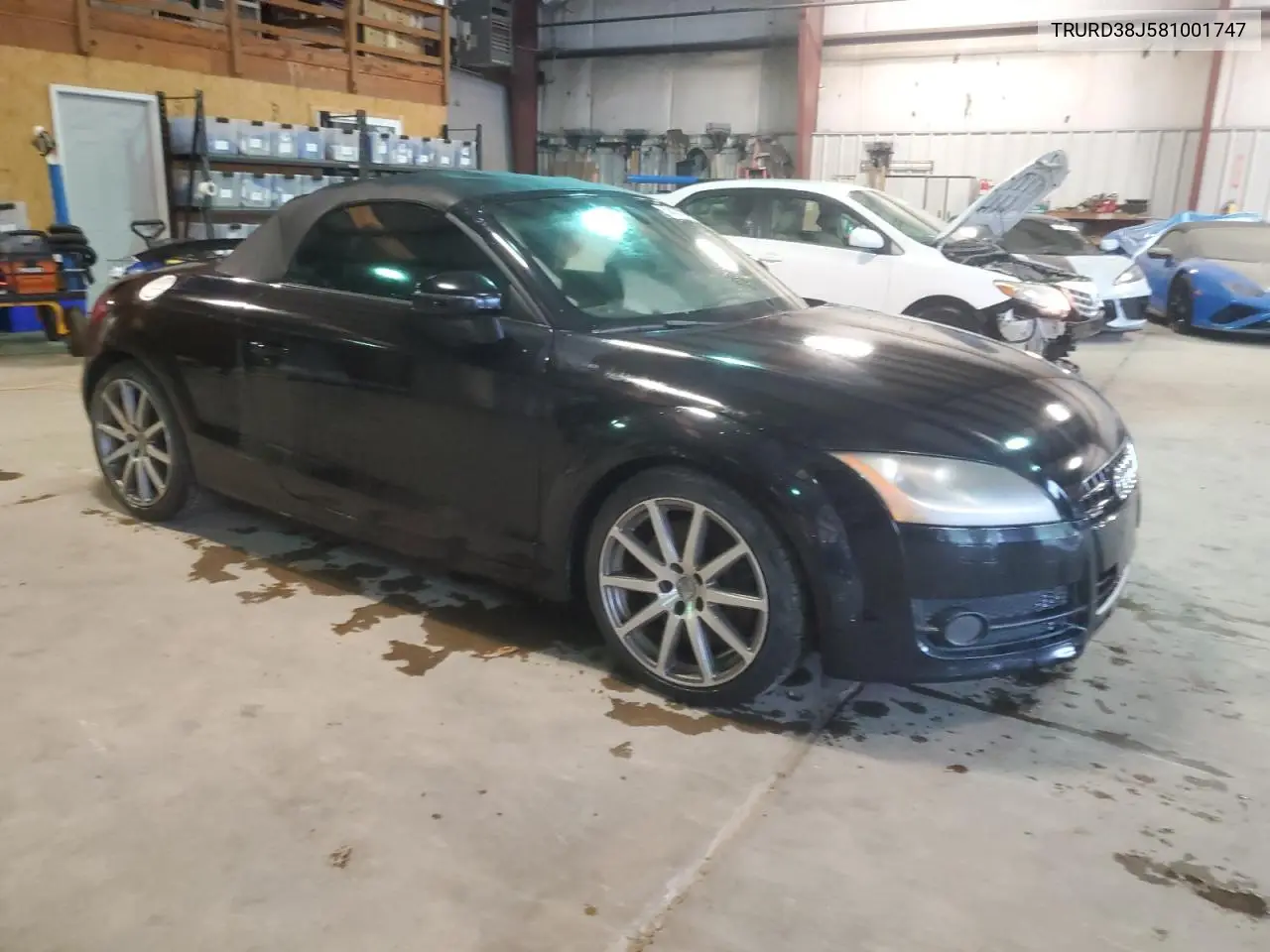 2008 Audi Tt 3.2 Quattro VIN: TRURD38J581001747 Lot: 58457995