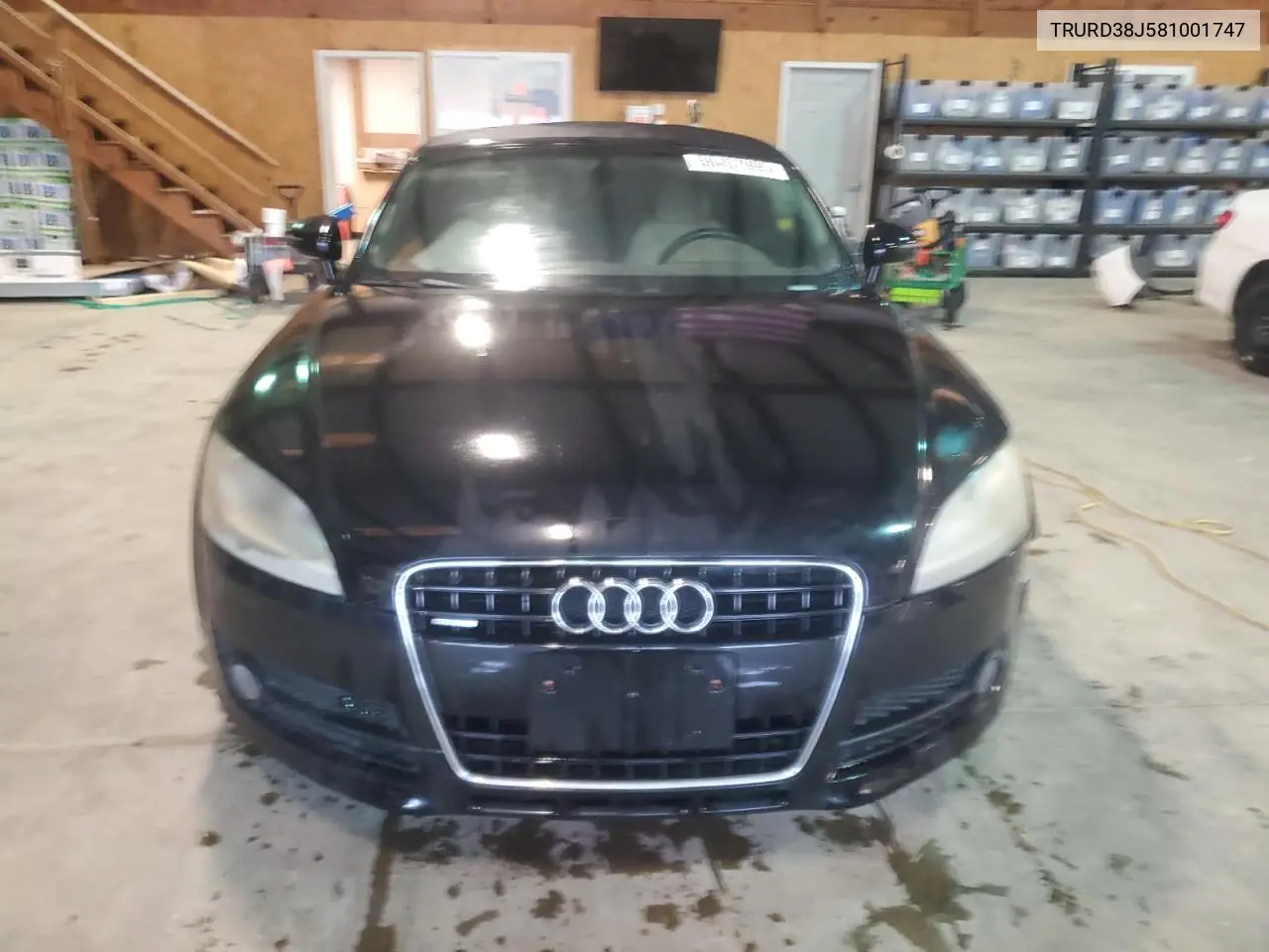 2008 Audi Tt 3.2 Quattro VIN: TRURD38J581001747 Lot: 58457995
