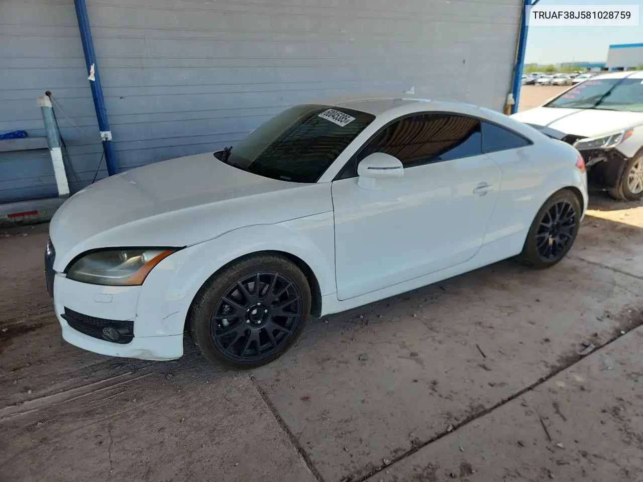 2008 Audi Tt 2.0T VIN: TRUAF38J581028759 Lot: 60045385