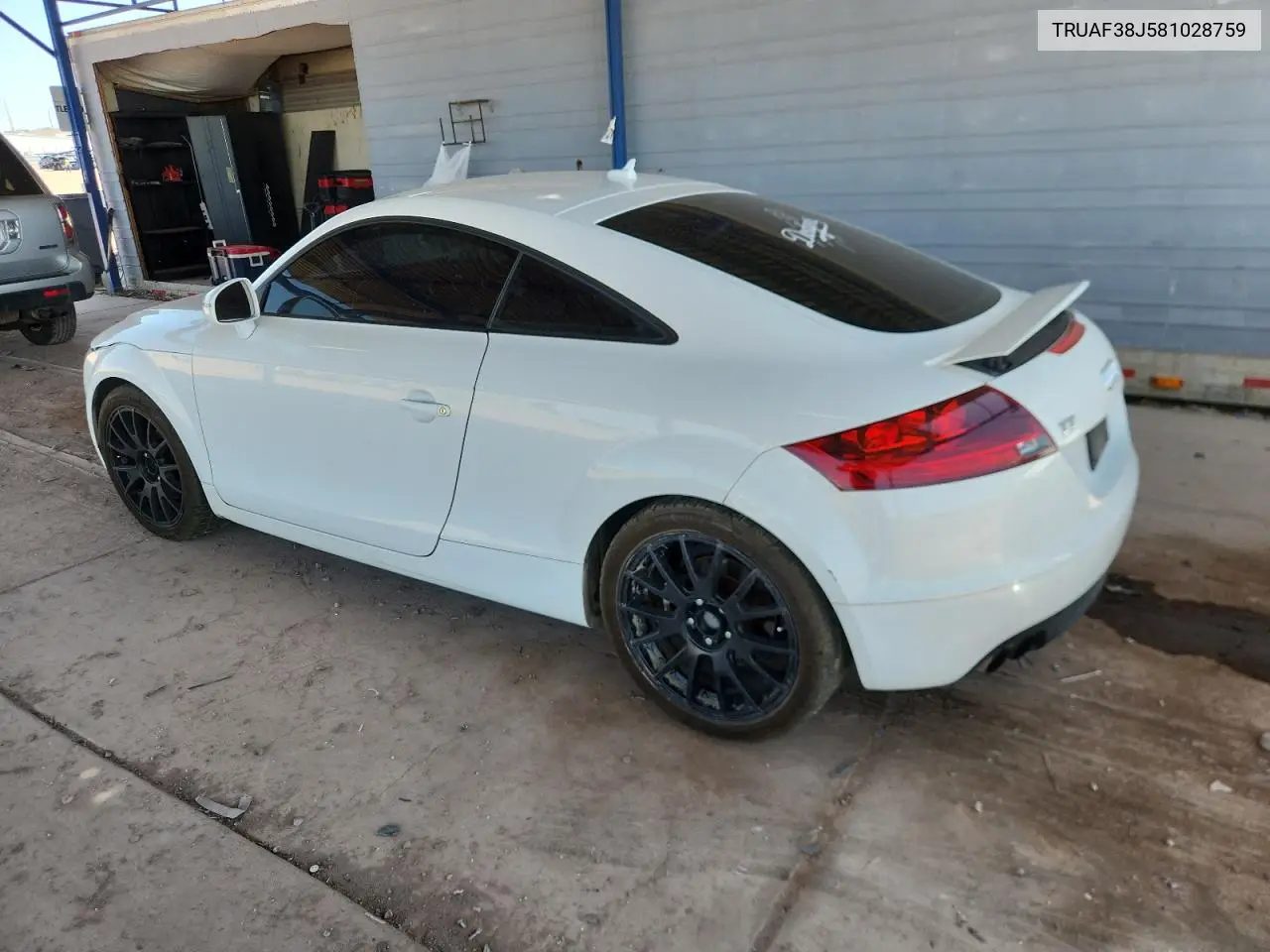 2008 Audi Tt 2.0T VIN: TRUAF38J581028759 Lot: 60045385