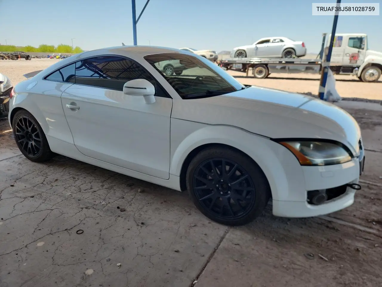 2008 Audi Tt 2.0T VIN: TRUAF38J581028759 Lot: 60045385