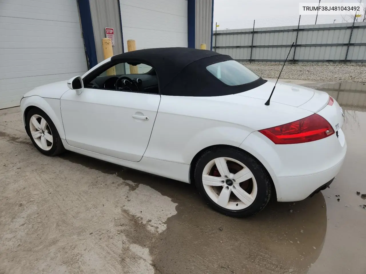 2008 Audi Tt 2.0T VIN: TRUMF38J481043492 Lot: 60545755