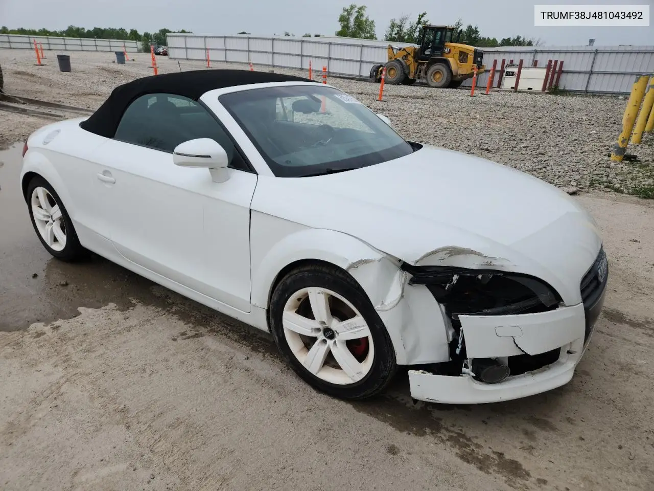 2008 Audi Tt 2.0T VIN: TRUMF38J481043492 Lot: 60545755