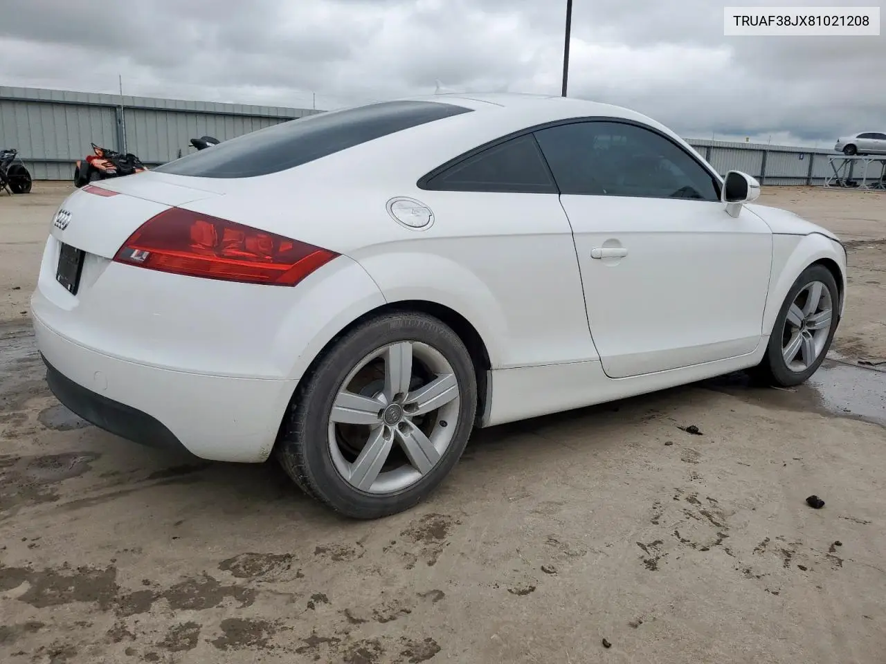 2008 Audi Tt 2.0T VIN: TRUAF38JX81021208 Lot: 60872755