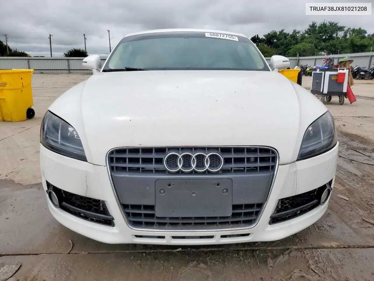 2008 Audi Tt 2.0T VIN: TRUAF38JX81021208 Lot: 60872755