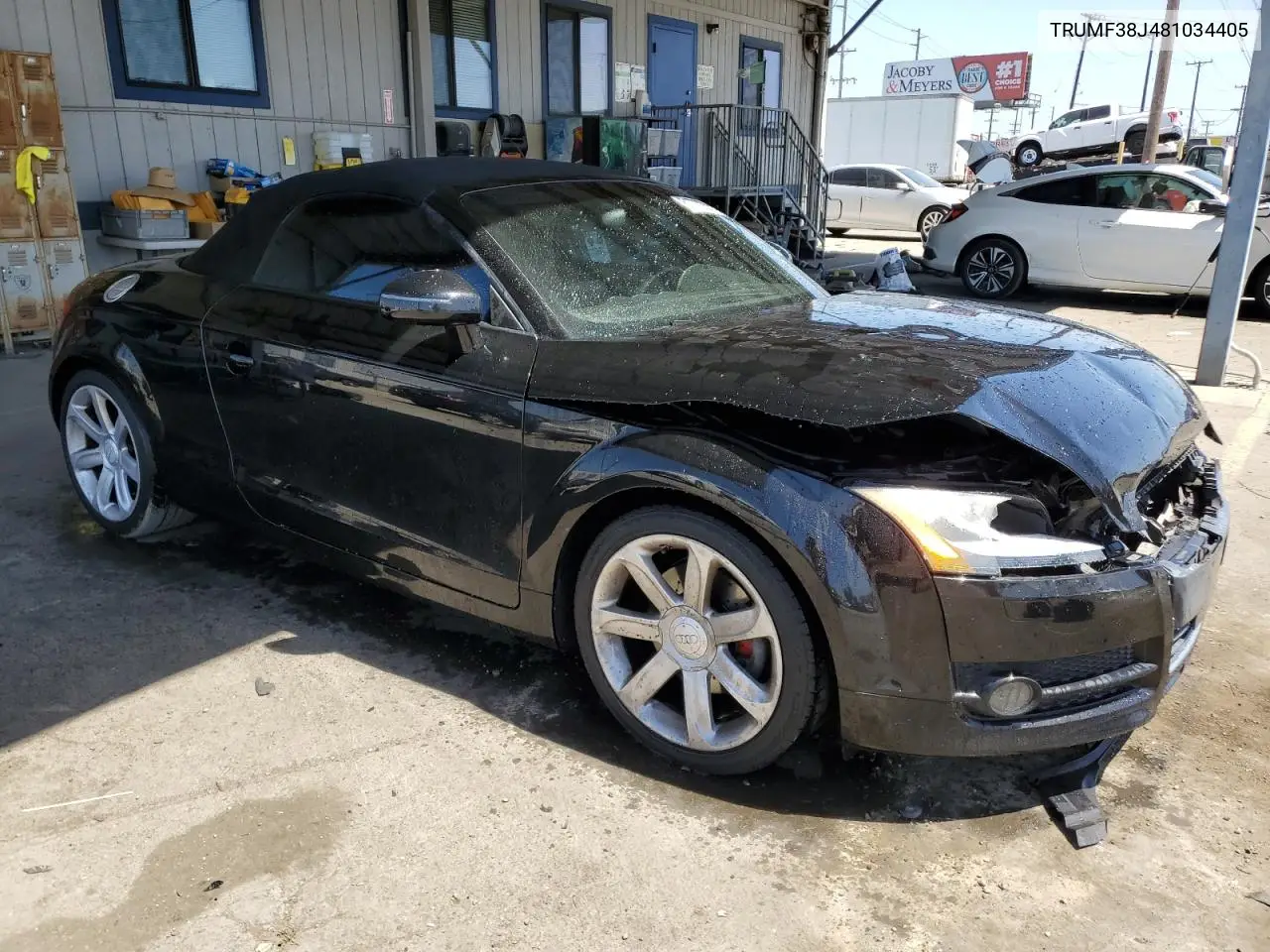 2008 Audi Tt 2.0T VIN: TRUMF38J481034405 Lot: 61779265