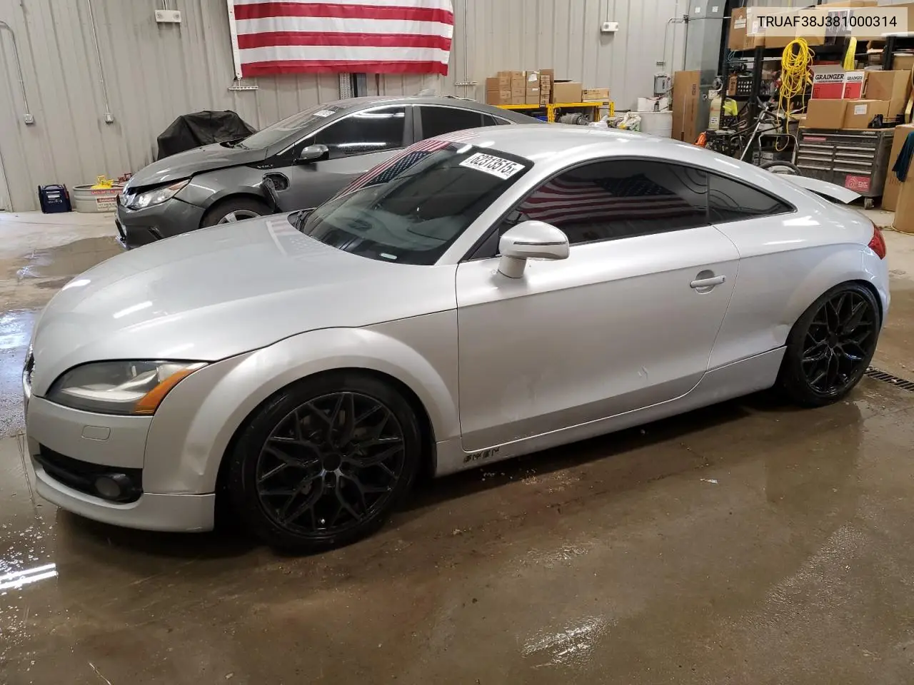 2008 Audi Tt 2.0T VIN: TRUAF38J381000314 Lot: 62313515